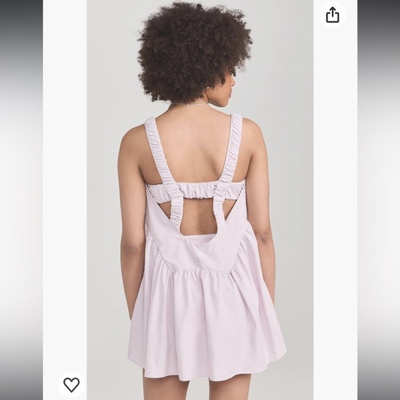 Free People One Two Punch Set Tennis Dress Lavender Fog 💜 Medium ✨ Rare - Picture 5 of 14